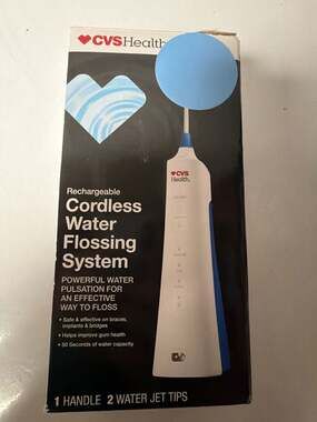 CVS Health Rechargeable Cordless Water Flossing System